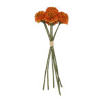 Countryfield Kunstbundel Dahlia Pompon oranje 12x12x27cm