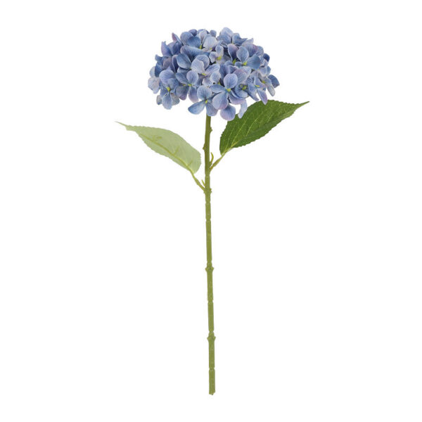 Countryfield Kunstbloem Hydrangea Aletta blauw 14x14x40cm