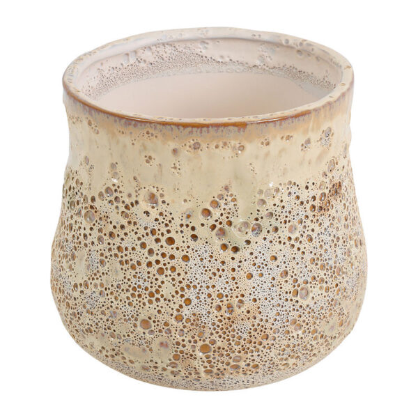 Countryfield Bloempot Pure L crème 13x13x12,5cm