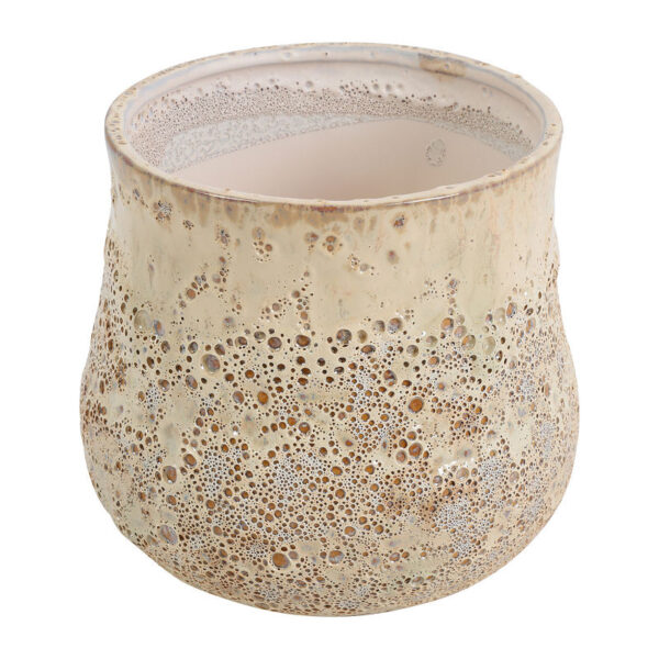 Countryfield Bloempot Pure XL crème 15x15x14cm