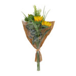 Countryfield Kunstboeket Helianthus geel 15x15x60cm
