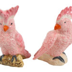 Countryfield Vogel Parrot a2 roze 18x16x24cm