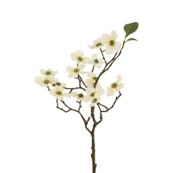 Countryfield Kunstbloem Cornus S crème 10x10x41cm