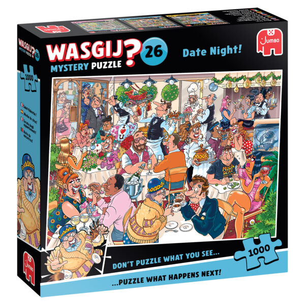 Puzzel 1000 st. JvH - Wasgij Mystery 26 - Date Night!