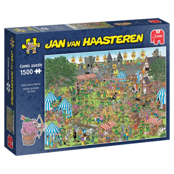 Puzzel 1500 st. JvH - Robin Hood Festival