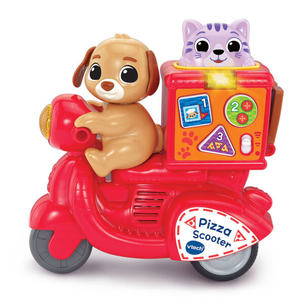 Vtech Press en Go Pizza Scooter
