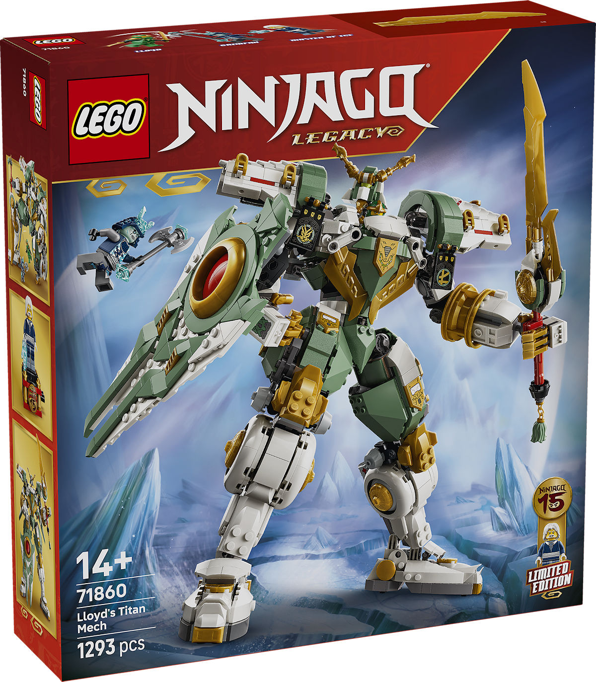 LEGO Ninjago 15-jarig jubileum: Lloyds reusachtige mecha LEGO Ninjago 15-jarig jubileum: Lloyds reusachtige mecha