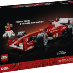 LEGO Icons Ferrari F2004 en Michael Schumacher