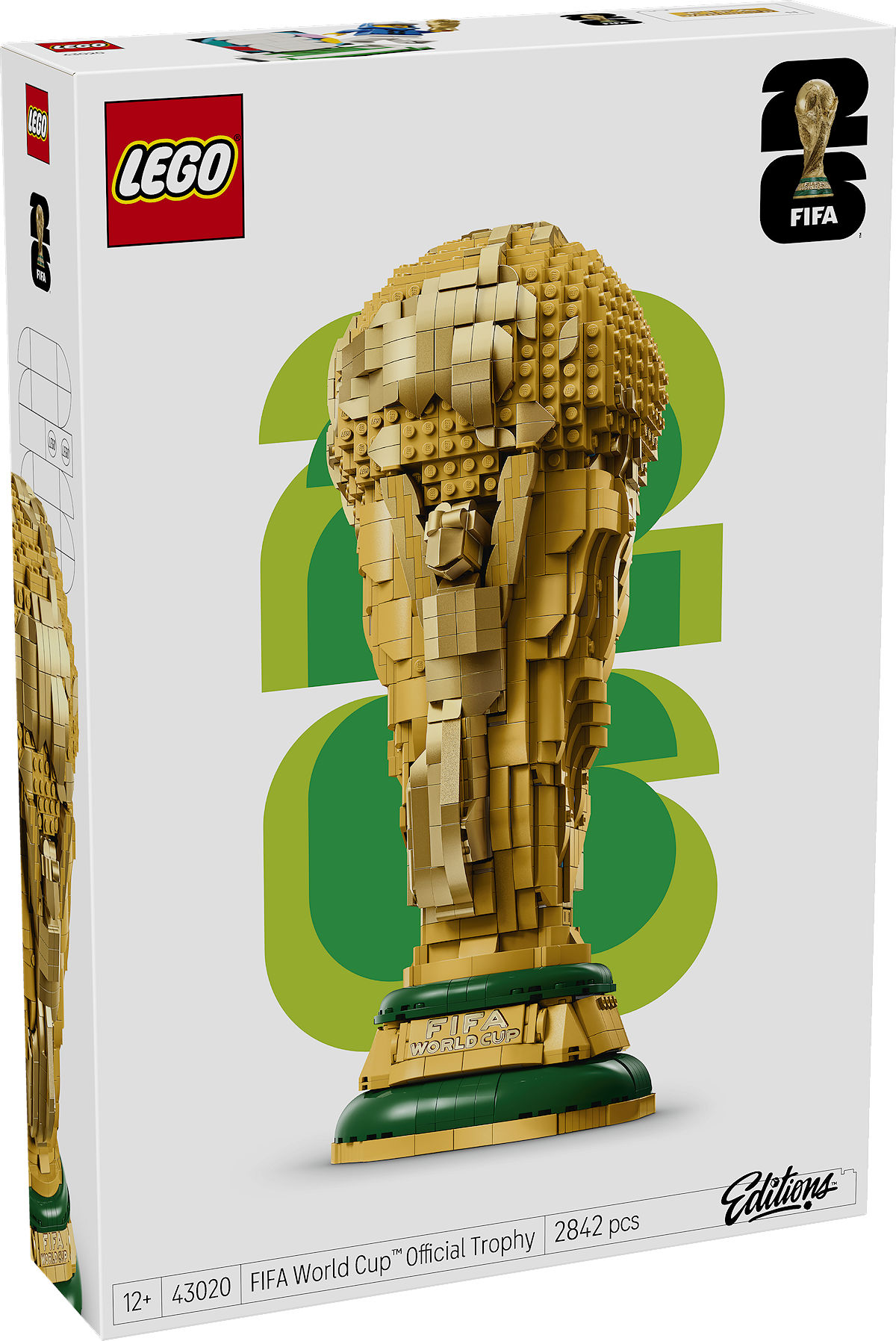 LEGO Editions Sports FIFA World Cup trofee LEGO Editions Sports FIFA World Cup trofee