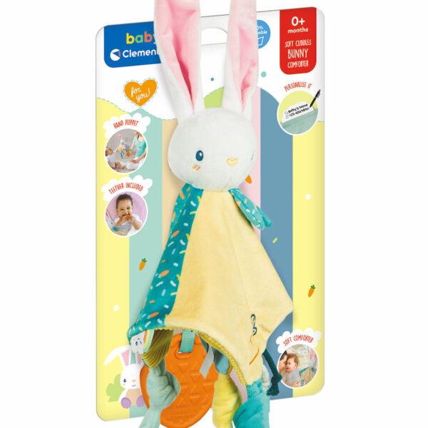 Clementoni Baby Knuffeldoekje - Konijn