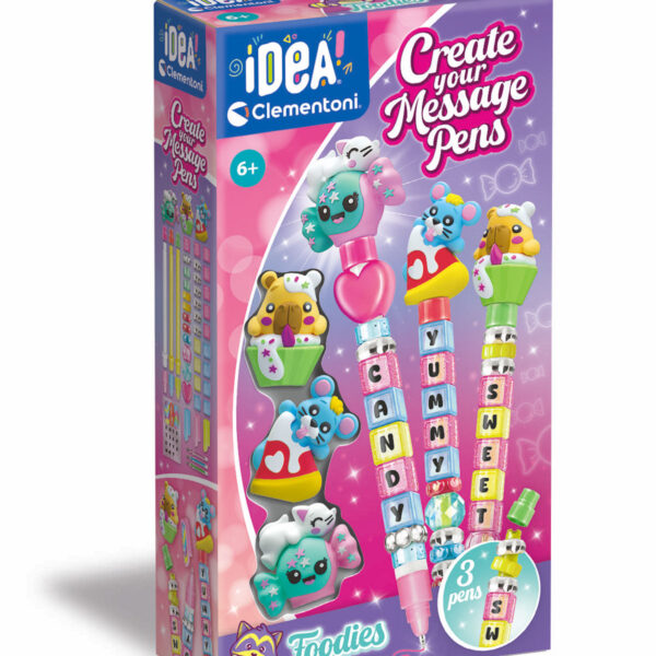 Clementoni Idea Message Pen Creator - Foodies