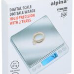 Alpina Keukenweegschaal 2kg - RVS