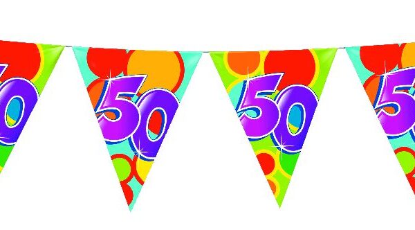 Vlaggenlijn 10 meter 50 jaar