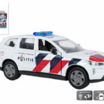 Kids Globe Politie Volvo EX90 NL L/G pull back 13,5cm