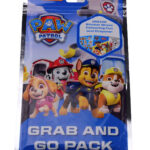 Paw Patrol Grab and Go Kleur- en Stickerset met Waskrijtjes