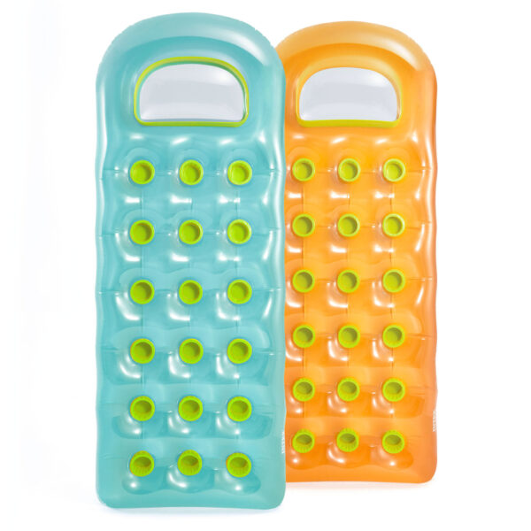 Intex 18-Pocket Suntanner Mats 2 Colors 1.88mx71cm