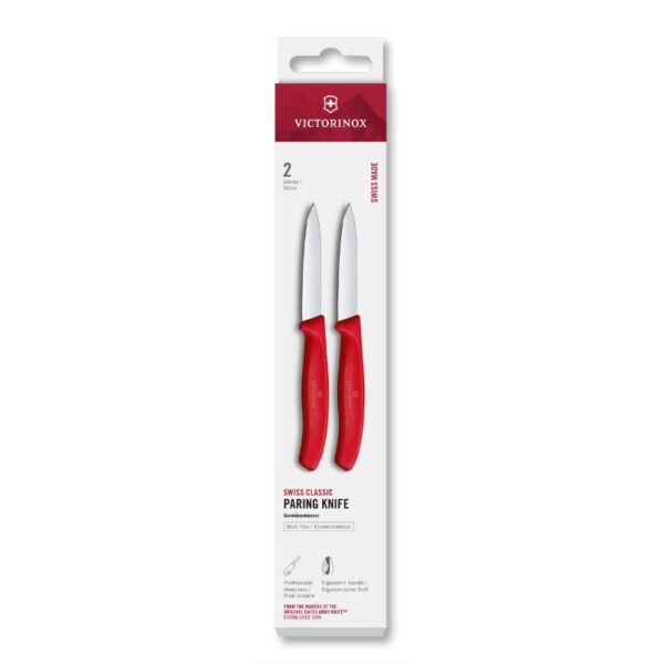 Victorinox Classic schilmes spits 2st 8cm - rood