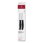 Victorinox Classic keukenset spits/kartel 2-dlg 8cm - zwart