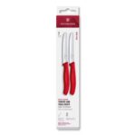 Victorinox Classic tafelmes rond kartel 2st 11cm - rood