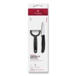 Victorinox Classic set schilmes/Y-dunschiller 2-dlg - zwart