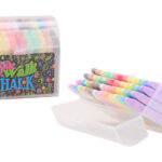 Krijt markers in opbergdoos 48 stuks