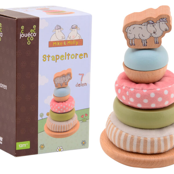Mike en Molly - Stapeltoren met zachte ringen