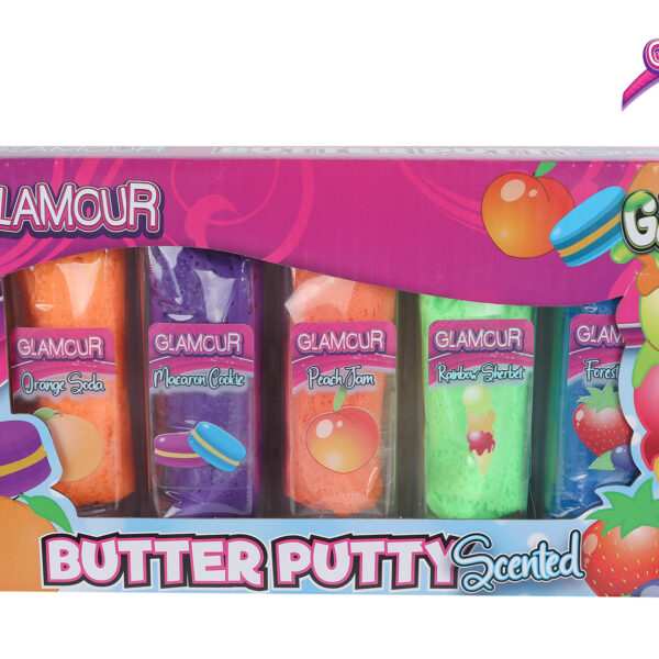 Glamour Super Goo boterputty 60gram 5ass kleur 20cm