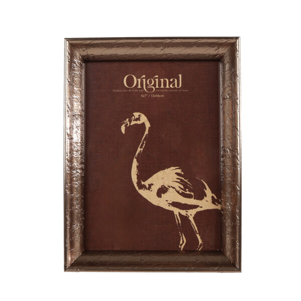 Fotolijst Flamingo 13x18cm polystone - goud