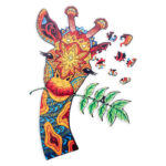 Houten Puzzel Mysterious A4 - Giraf