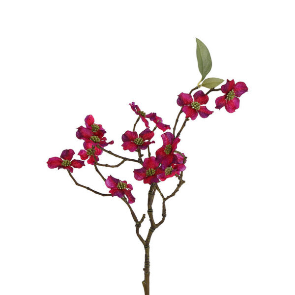 Countryfield Kunstbloem Cornus S paars 10x10x41cm