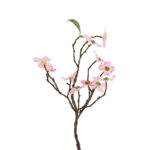 Countryfield Kunstbloem Cornus S roze 10x10x41cm