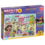 Puzzel 240 st. Wasgij Junior 1 - IJskoude kreten!