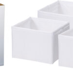 Organiser set 3 manden - wit