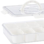 Snack voorraaddoos met deksel 9-delig 310x235x65mm