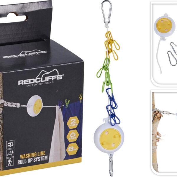 Waslijn 8m uittrekbaar