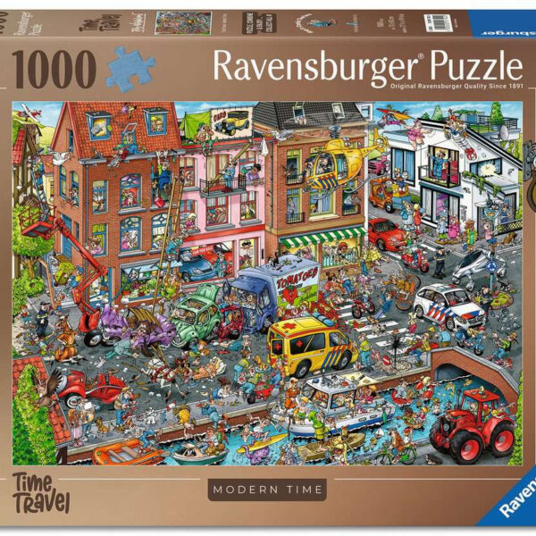 Puzzel 1000 st. Ray Comic Time Travel 2: Modern Time