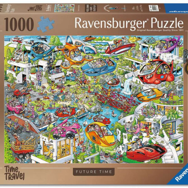 Puzzel 1000 st. Ray Comic Time Travel 2: Future Time