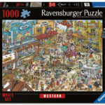 Puzzel 1000 st. Ray Comic Filmset 1 - Western
