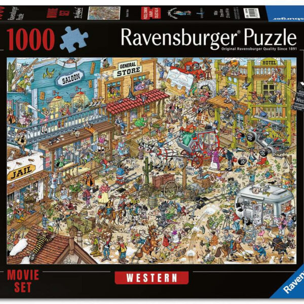 Puzzel 1000 st. Ray Comic Filmset 1 - Western