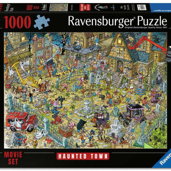 Puzzel 1000 st. Ray Comic Filmset 2 - Haunted Town