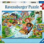 Puzzel 2x24 stukjes - Pretpark