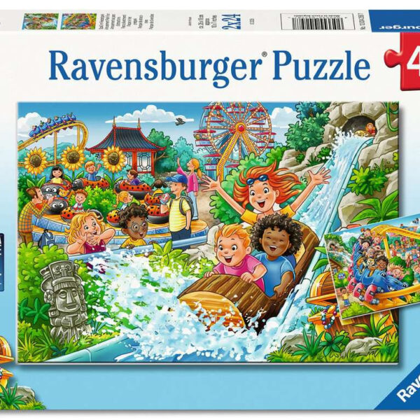 Puzzel 2x24 stukjes - Pretpark
