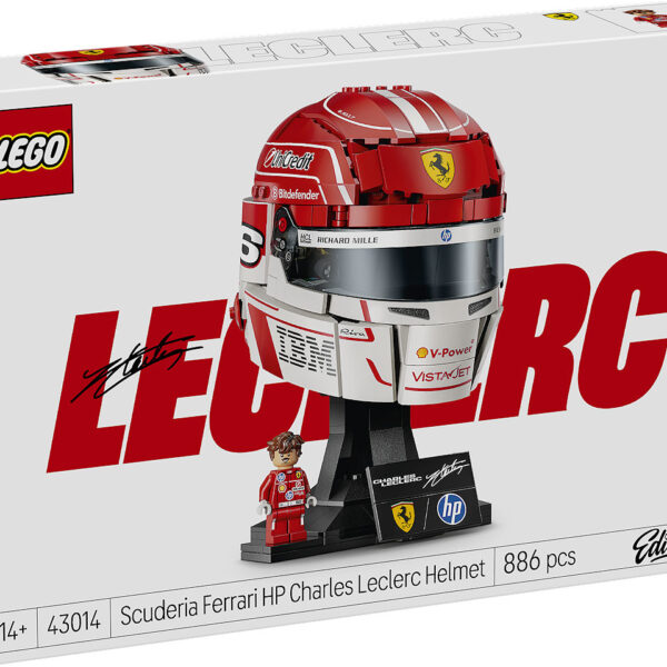 LEGO Editions Sports Ferrari HP helm van Charles Leclerc