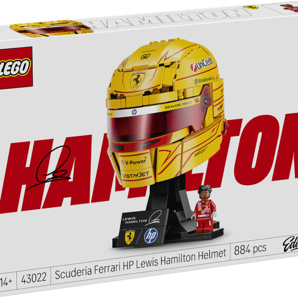 LEGO Editions Sports Ferrari HP helm van Lewis Hamilton