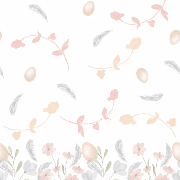 Duni tafellaken Soft Easter 138x220cm