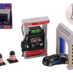 Auto speelset Tankstation met wasstraat en auto