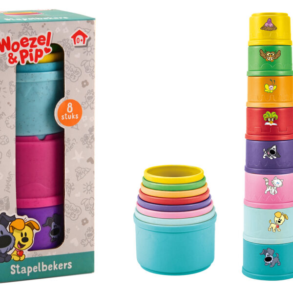 Woezel en Pip - Stapelbekers