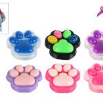 Glamour squishy mega kattenpoot 500gram 6ass 17cm