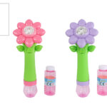 Sun Fun bellenblaas bloem met licht 90ml 2ass kleur 27cm B/O