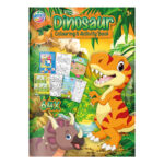 Moxy Kleur en activiteitenboek dinosaur A4 - 64 vellen